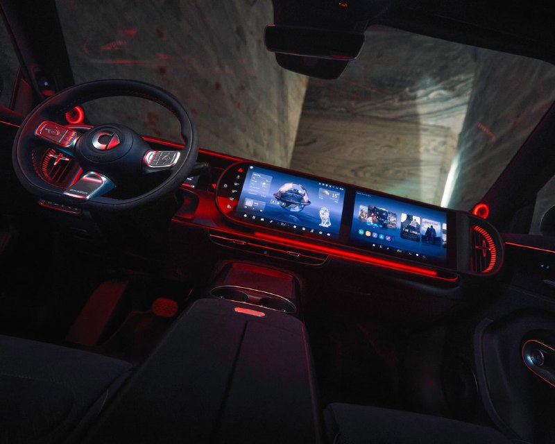 Обновленный кроссовер smart #5 от Brabus