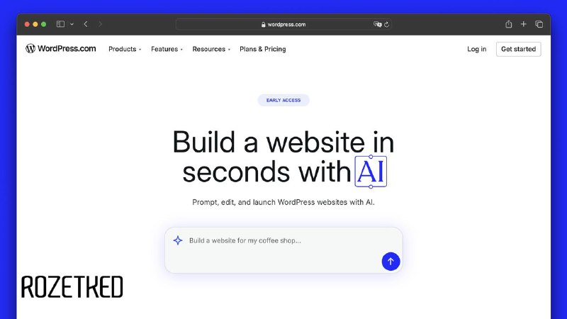 Новый ИИ-конструктор сайтов от WordPress: первые шаги с бесплатным доступом