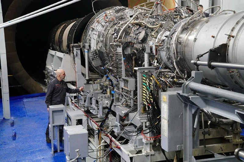Испытания нового российского газотурбинного двигателя АЛ-41СТ-25