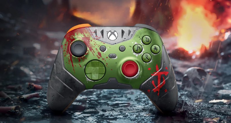 Специальная коллекция аксессуаров Xbox к выходу игры Doom: The Dark Ages