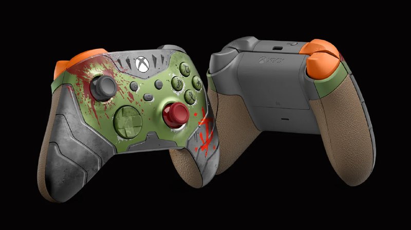 Специальная коллекция аксессуаров Xbox к выходу игры Doom: The Dark Ages