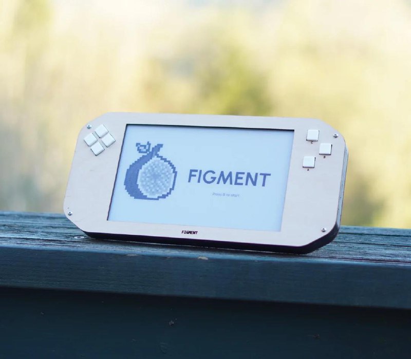 Легкая игровая консоль на базе E-Ink для медленных игр и интерактивных рассказов