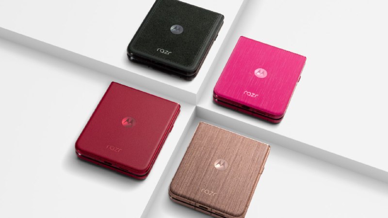 Motorola представила новые складные смартфоны серии razr 60 и умные устройства