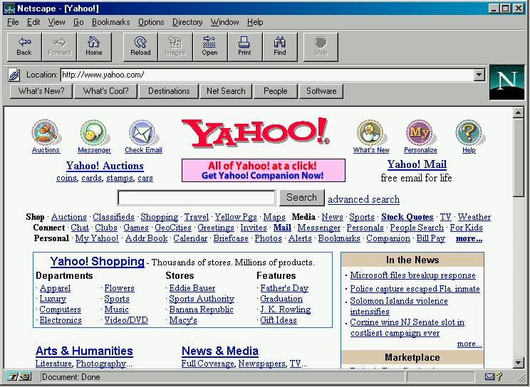 Yahoo готова выкупить браузер Chrome при возможной продаже Google из-за антимонопольных решений