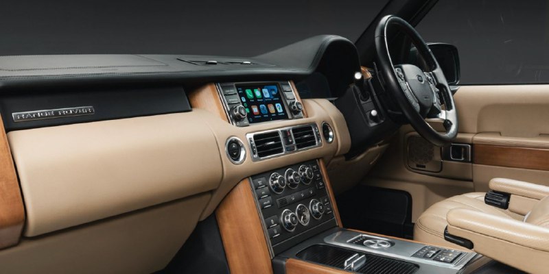Беспроводной Apple CarPlay и Android Auto в классическом Land Rover 2010–2012 годов