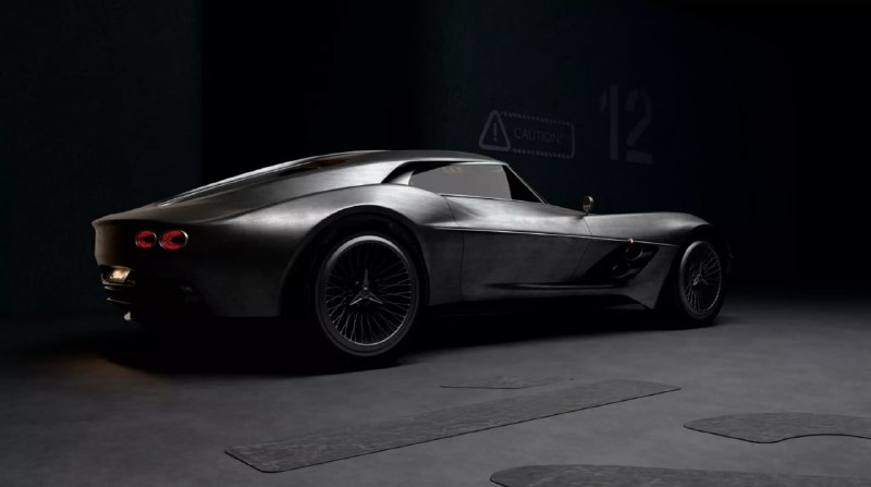 Концепт-кар: современное reinterpretation Corvette Stingray от дизайнера из Индии