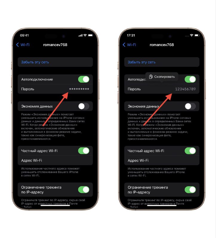 Как быстро узнать пароль от Wi-Fi на iPhone