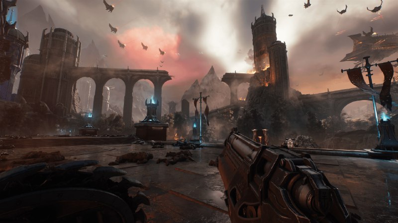Новые возможности трассировки пути в DOOM The Dark Ages