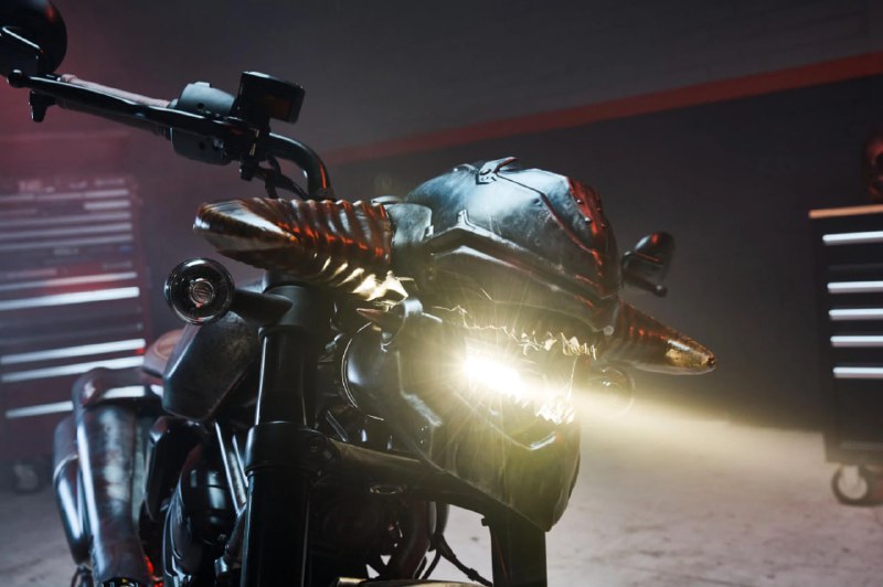 Специальный мотоцикл и экипировка для фанатов Doom и Harley-Davidson на событии в Сиднее