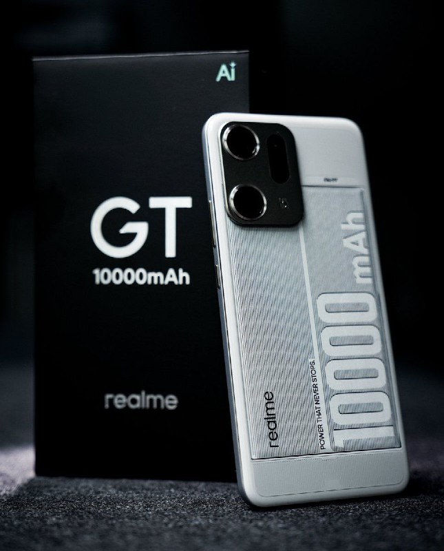 Realme анонсирует смартфон с революционной батареей на 10 000 мАч