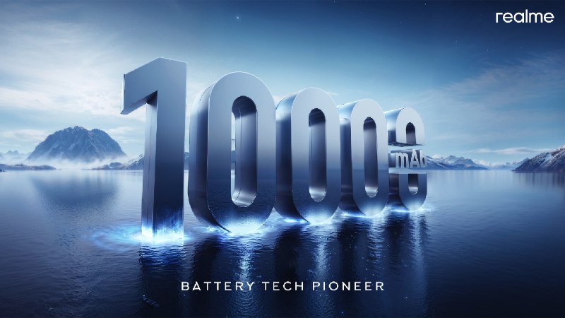 Realme анонсирует смартфон с революционной батареей на 10 000 мАч
