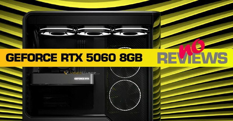 Nvidia откладывает независимые тесты новой видеокарты RTX 5060