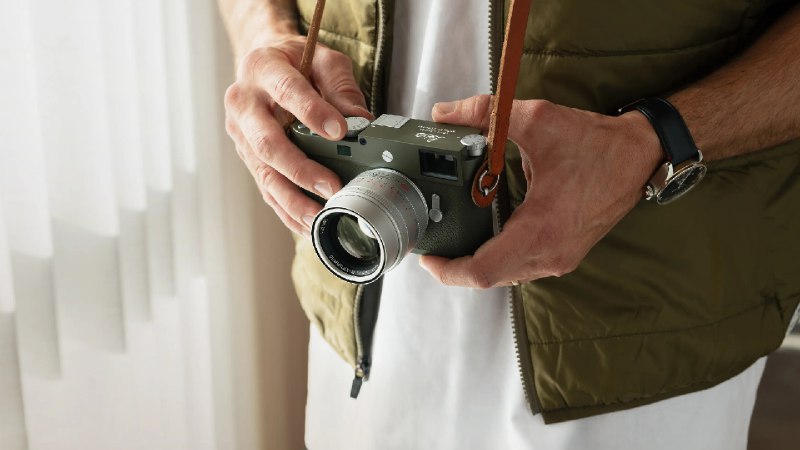 Лимитированная версия Leica M11-P в эксклюзивном цвете Safari