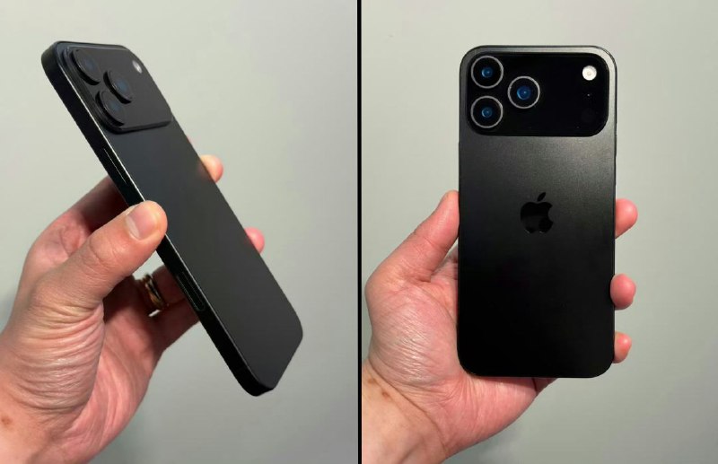 Впервые за годы: новый дизайн iPhone 17 Pro в макете с горизонтальным вырезом камеры