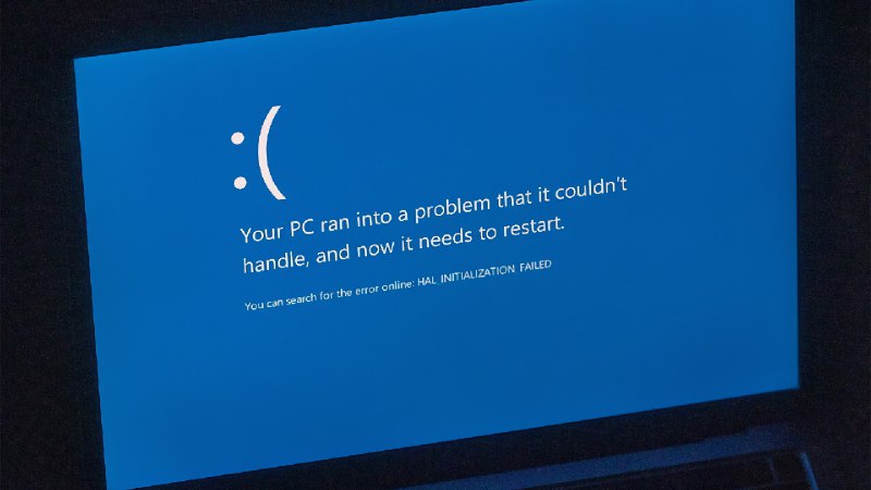 Microsoft планирует изменить дизайн экрана смерти Windows