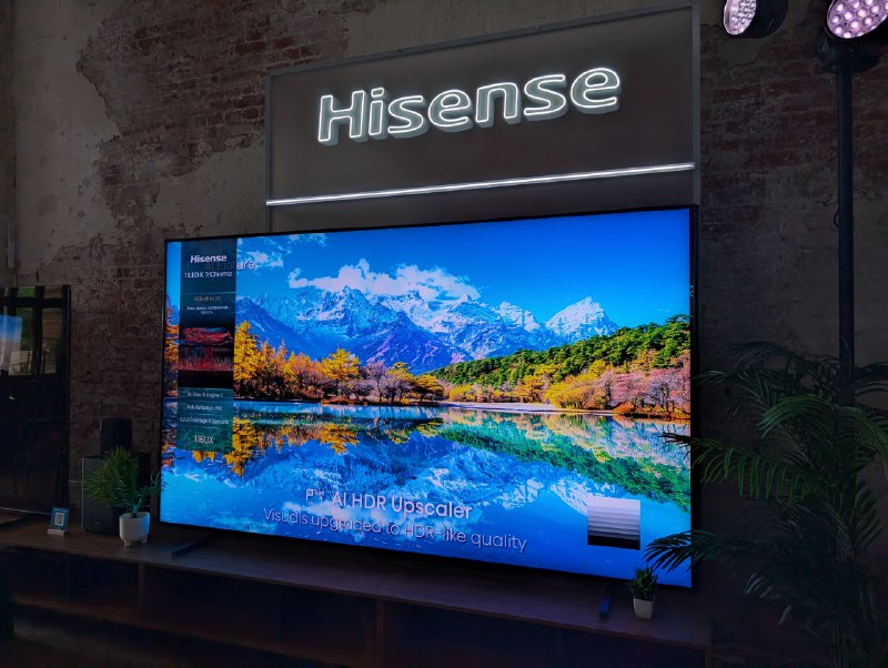 Hisense презентовала новейшую модельную линейку 2025 года: от телевизоров до бытовой техники