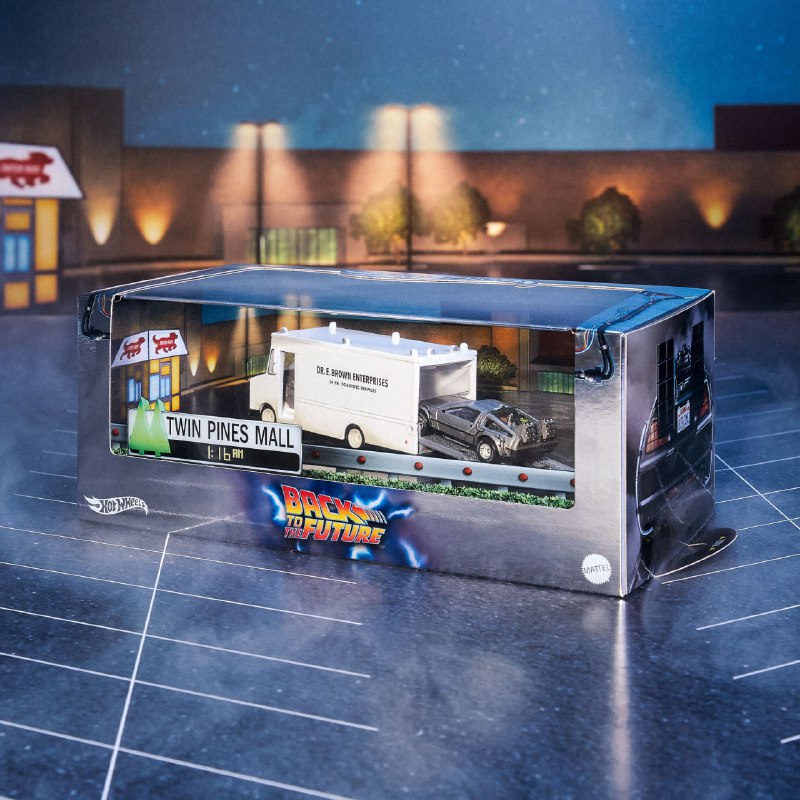 Hot Wheels выпустил коллекционные диорамы, посвящённые юбилеям популярных фильмов