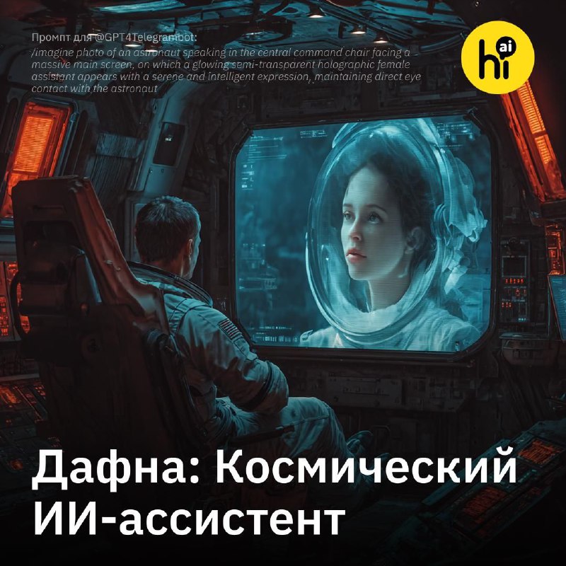 Искусственный интеллект помогает астронавтам в космосе