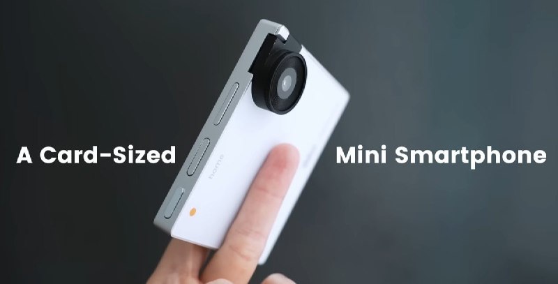 Компактный квадратный смартфон iKKO Mind One с поворотной камерой и инновационными функциями