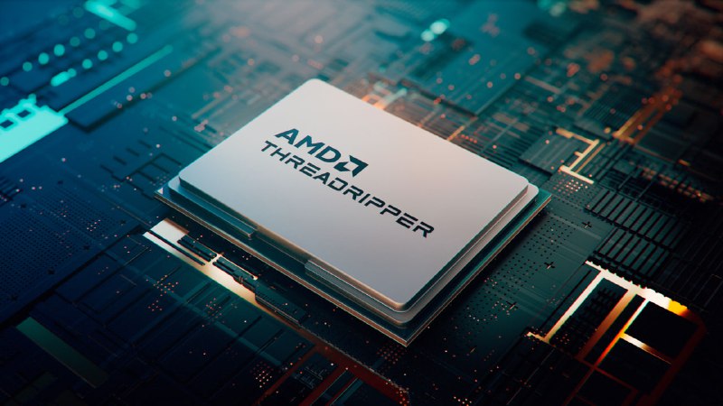 AMD представила самый быстрый в мире процессор Ryzen Threadripper 9980X