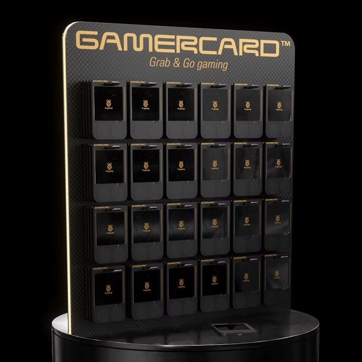 Компактная портативная консоль GamerCard на базе Raspberry Pi Zero 2W