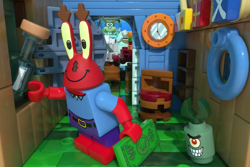 Фанатский набор по «Спанч Бобу» может стать официальным продуктом LEGO