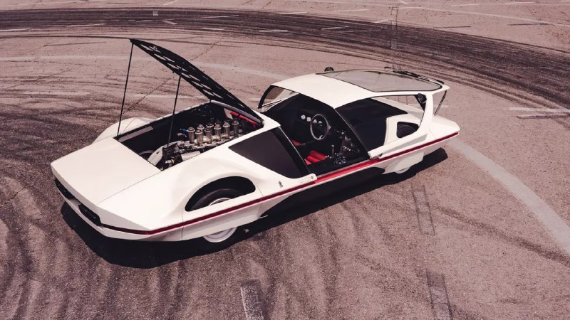 Уникальный концептуальный спорткар Ferrari Modulo: история и особенности