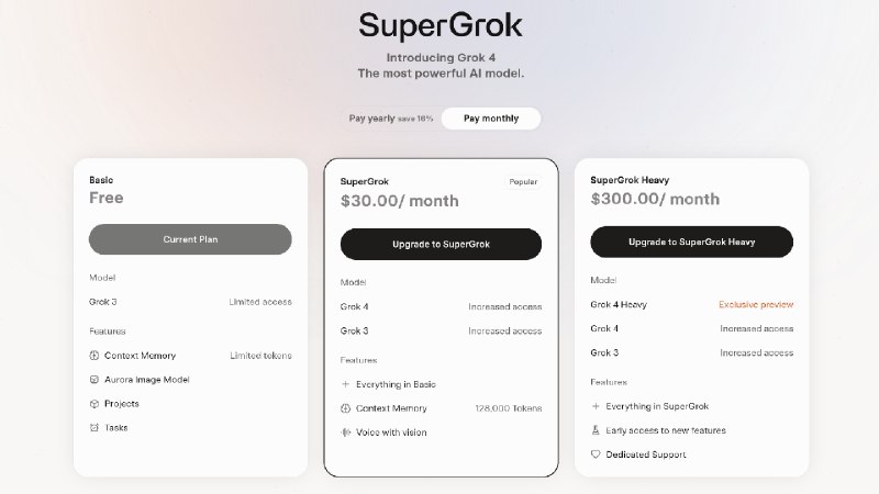 Илон Маск анонсировал четвертое поколение интеллектуальных чат-ботов Grok