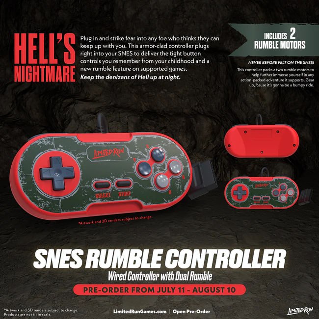 Возвращение легендарного DOOM на SNES: переиздание с новыми возможностями и эксклюзивными аксессуарами