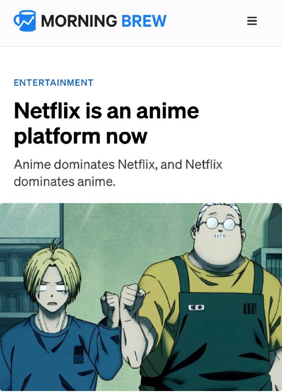Netflix становится лидером в мире аниме-контента