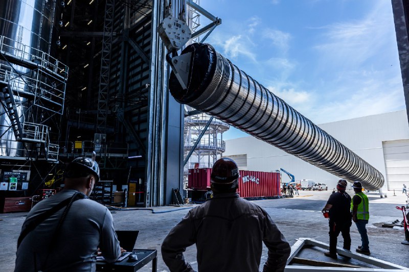 Обновление системы топливопровода в ракете SpaceX Super Heavy V3