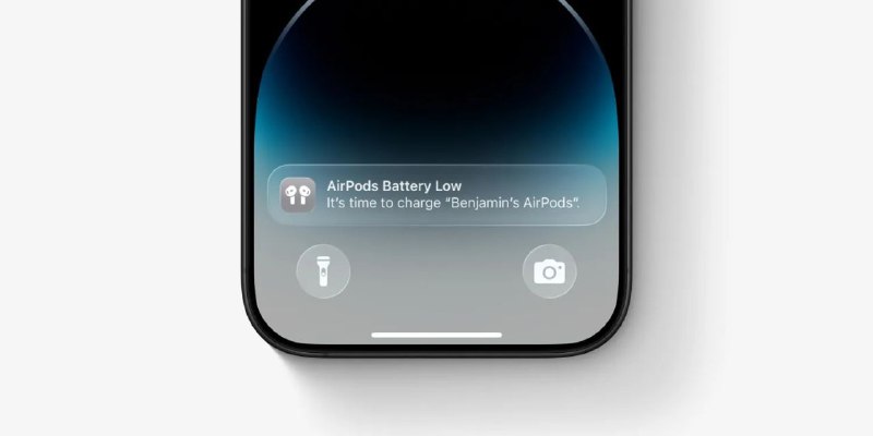 Новые уведомления для владельцев AirPods в iOS 26: не забудьте зарядить наушники