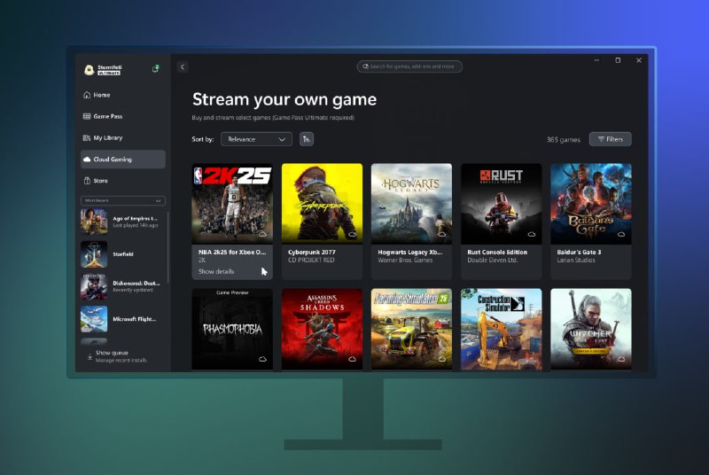 Новые возможности стриминга игр через приложение Xbox для подписчиков Game Pass Ultimate