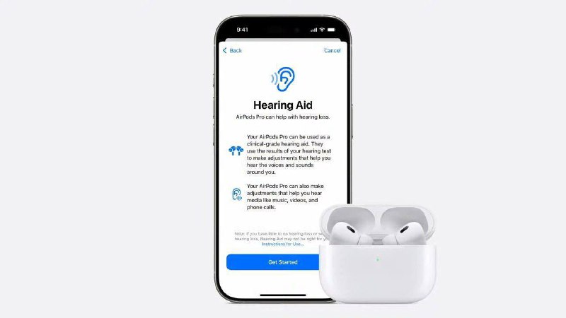 Новые медицинские функции в AirPods Pro 2: тест слуха и режим усиления звука