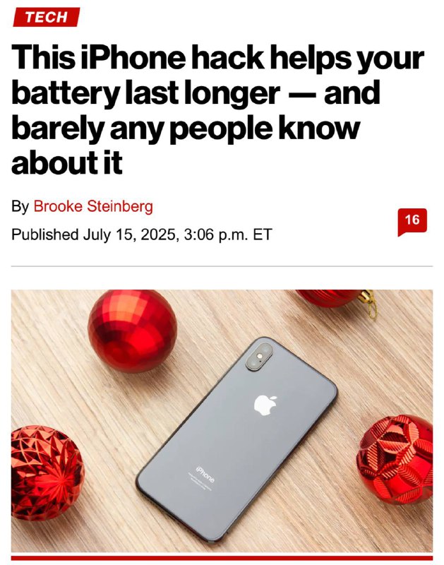 Как увеличить автономность iPhone с помощью функции переворота устройства