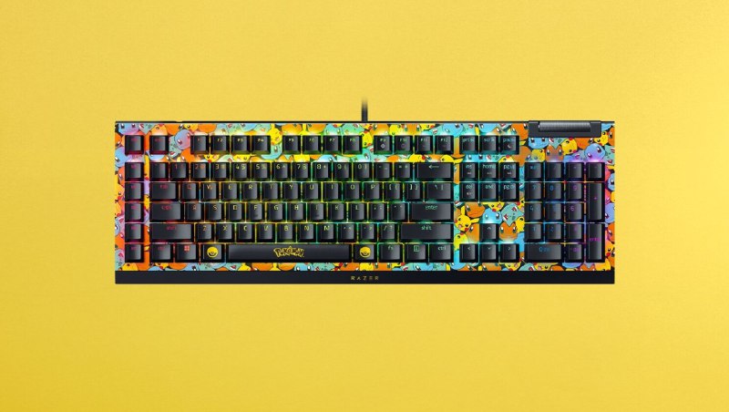 Razer выпустила лимитированную серию геймерской периферии с тематикой Pokémon
