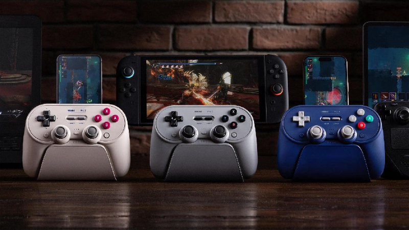 Новый геймпад от 8BitDo с сменными кнопками и современным дизайном