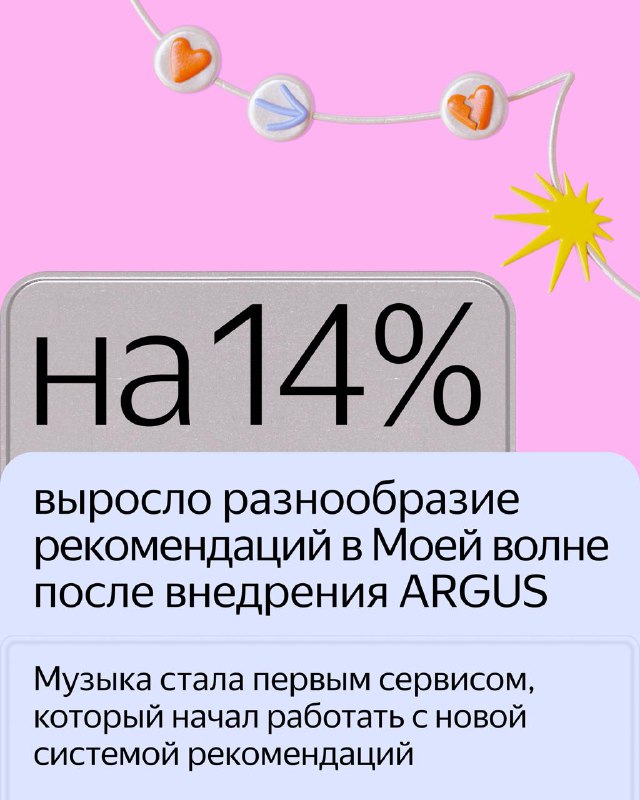Новая система рекомендаций ARGUS в Яндексе на базе генеративных моделей