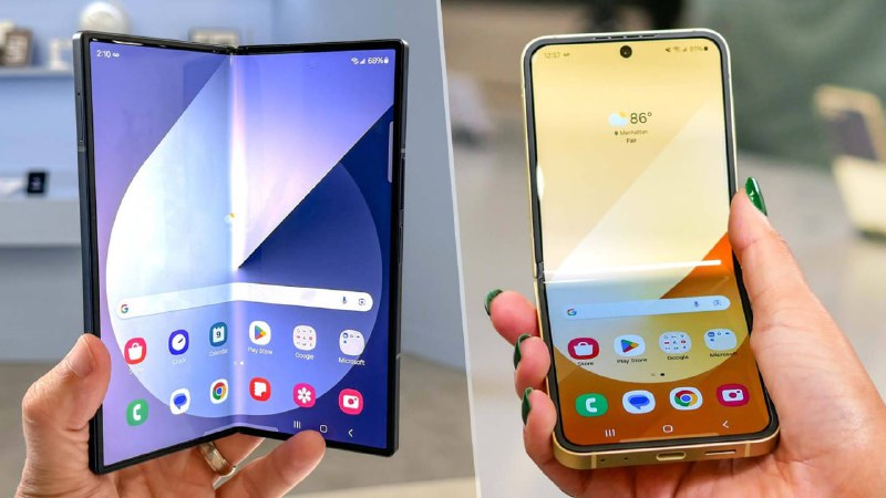 Высокая стоимость ремонта смартфонов Samsung Galaxy Z Fold7 и Z Flip7
